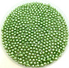 Apple Green 12mm Glass Pearls