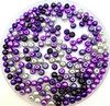 Shades of Purple 3mm Glass Pearls