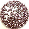 Espresso Brown 3mm Glass Pearls