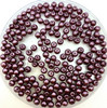 Mink 4mm Glass Pearls