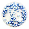 Pastel Blue 8mm Glass Pearls