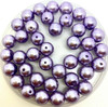 Lavender 10mm Glass Pearls