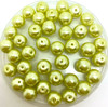 Citrus 10mm Glass Pearls