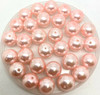 Shell Pink 12mm Glass Pearls