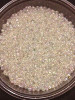 Clear Rainbow 11/0 seed beads