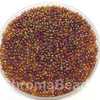 Amber Rainbow 11/0 seed beads