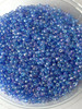 Mid Blue Rainbow 11/0 seed beads