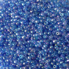 Mid Blue Rainbow 11/0 seed beads