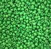 Green Opaque 6/0 seed beads