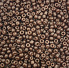 Dark Brown Opaque 6/0 seed beads