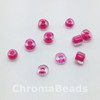 Hot Pink Inside Colour 6/0 seed beads