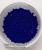 Deep Blue Matte Opaque 6/0 seed beads