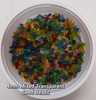 Mixed Colours Transparent 6/0 seed beads