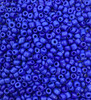 Deep Blue Opaque 8/0 seed beads