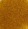 Gold Transparent 8/0 seed beads