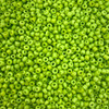 Lime Green Opaque 8/0 seed beads