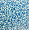 Light Blue Ceylon 8/0 seed beads