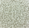 White Ceylon 8/0 seed beads