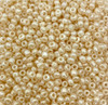 Bisque Ceylon 8/0 seed beads