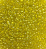 Yellow Rainbow 8/0 seed beads