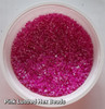 50g glass HEX seed beads - Pink Lustred - size 11/0 (approx 2mm)