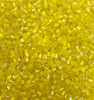 50g glass HEX seed beads - Yellow Rainbow, size 11/0 (approx 2mm)