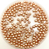 Caramel 4mm Glass Pearls