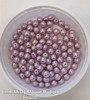 8mm budget Glass Pearls - MistyMauve (100 beads)