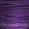 Deep Violet Faux Suede Cord