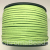 Grass Green Faux Suede Cord