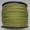 Olive Green Faux  Suede Cord