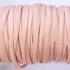 Pale Pink Faux Suede Cord