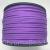 Purple Faux Suede Cord
