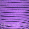 Purple Faux Suede Cord