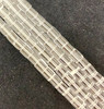 4mm Glass Cube beads - CLEAR - approx 12" strand (75 beads)