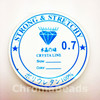 0.7mm Strong & Stretchy crystal elastic thread, 7m roll - clear