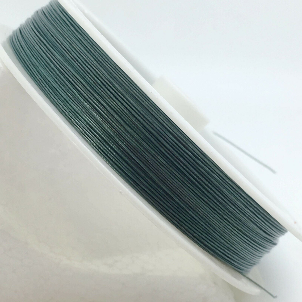 50m roll Tiger Tail - Fern Green - 0.45mm