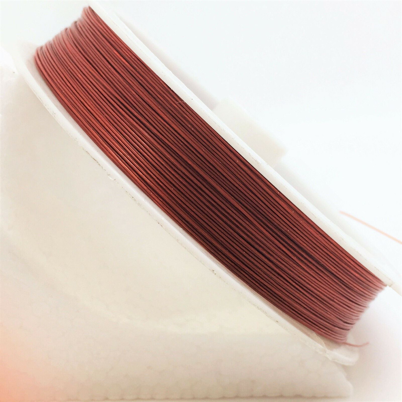 50m roll Tiger Tail - Russet - 0.45mm