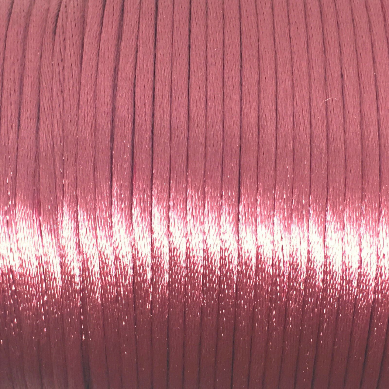 Heather (pink/purple) 2mm satin rattail cord