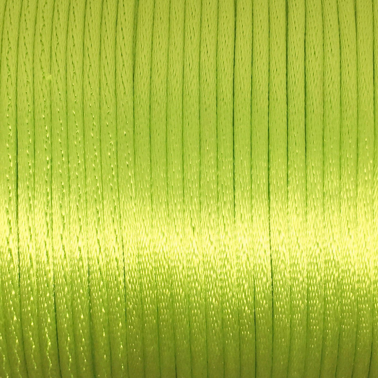 Reel of Nylon Cord (Rattail) - Peridot, approx 225m