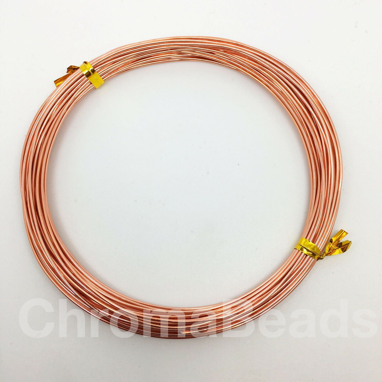 10m Aluminium Wire, 1.0mm thick - Copper