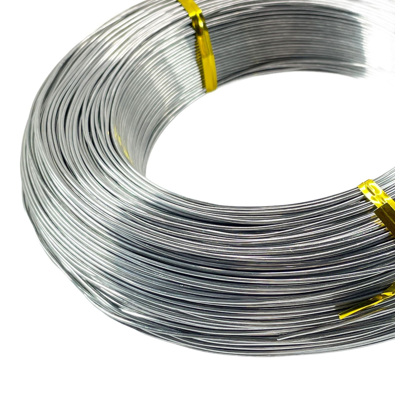 200m Aluminium Wire (wholesale), 1.0mm thick - Steel