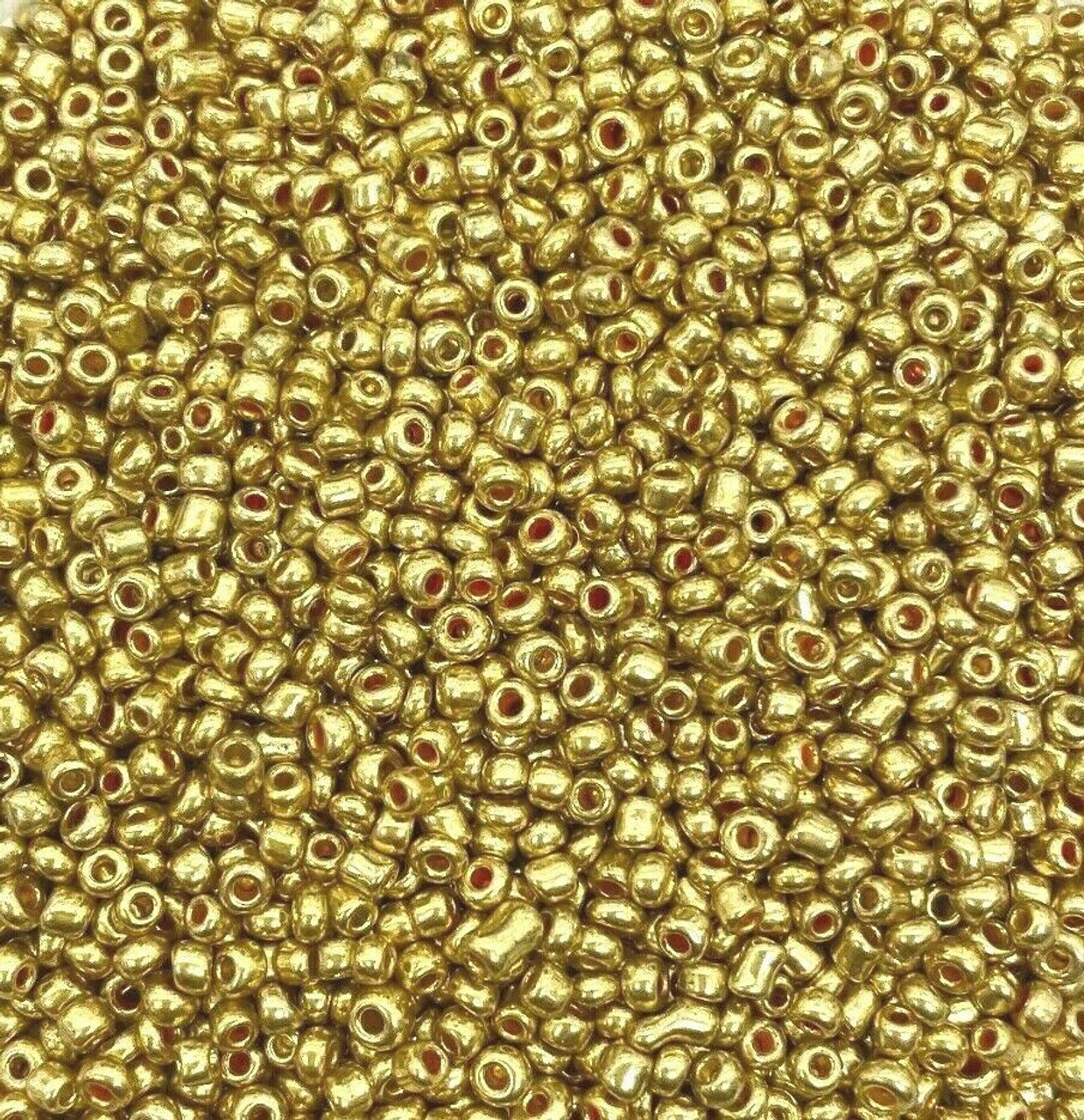 Gold Metallic 11/0 seed beads