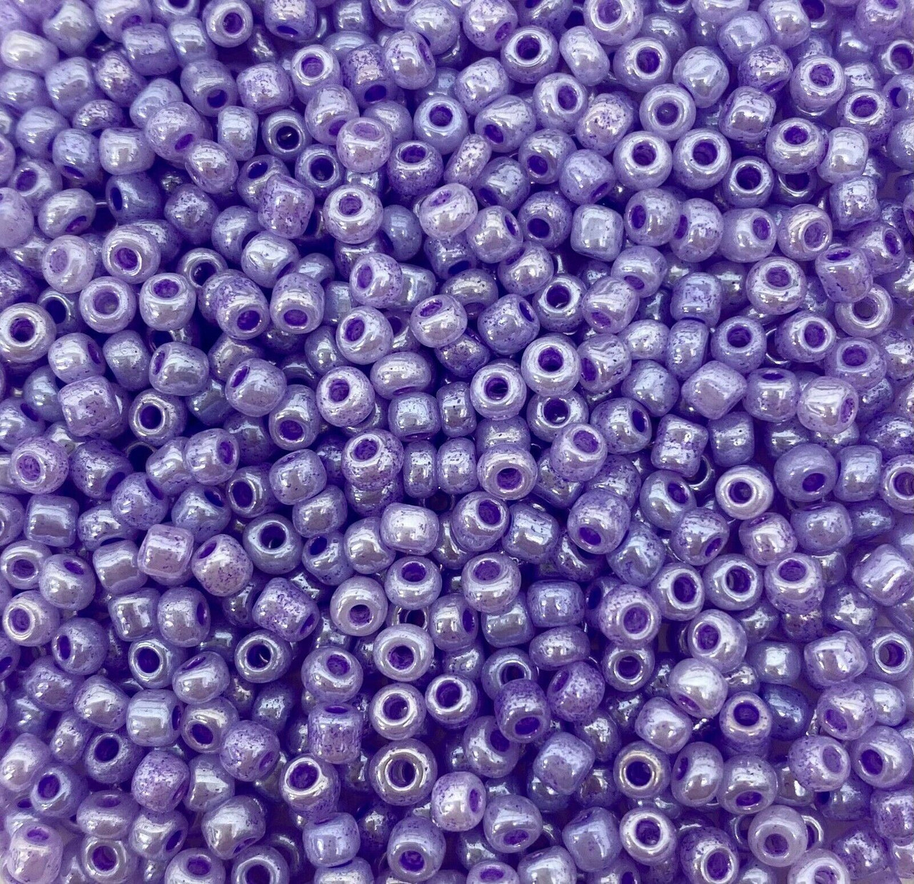 Violet Ceylon 6/0 seed beads