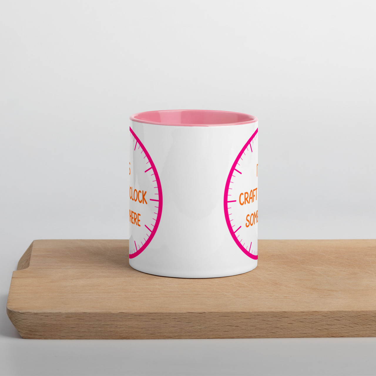 It's crafting Time - Mug with Colour Inside