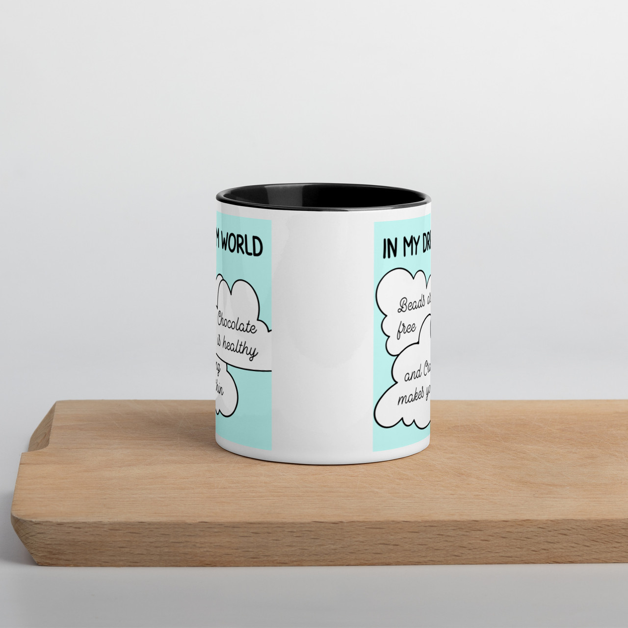 In my dreams - Mug with Colour Inside