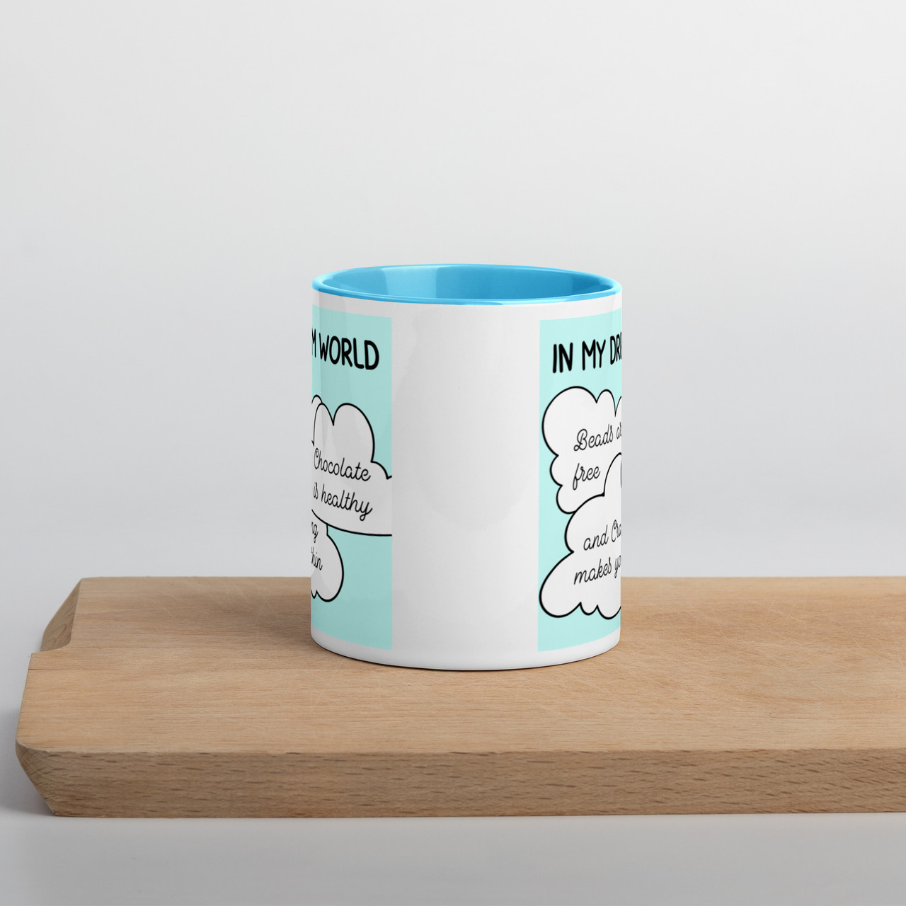 In my dreams - Mug with Colour Inside