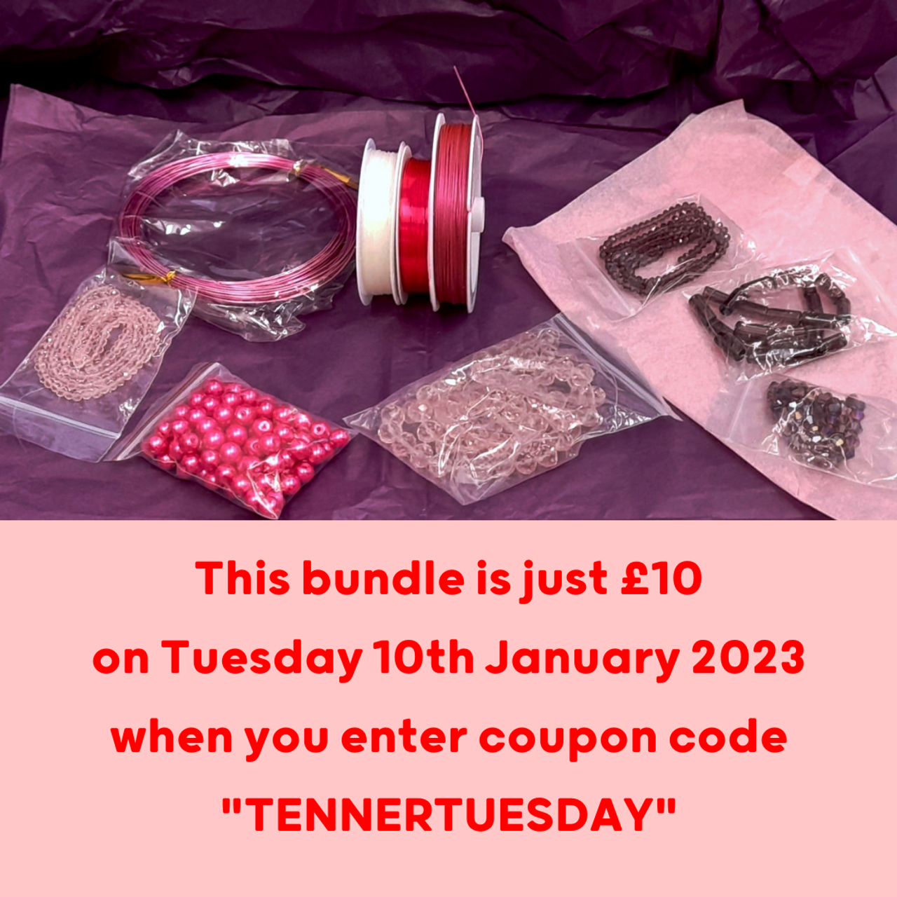 This bundle is just £10 on Tuesday 10th January 2023 when you enter coupon code "TENNERTUESDAY"