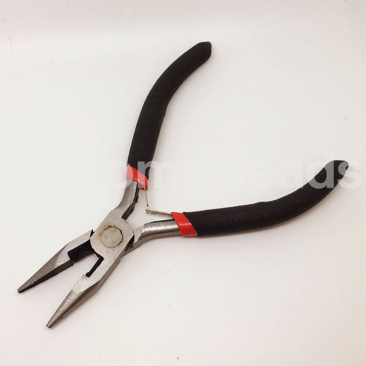 Jewellery Making Pliers - Chain Nose Cutter Pliers, black handles