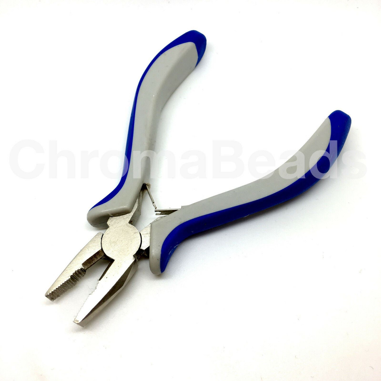 Jewellery Making Pliers - Cutter Pliers, blue & grey handles